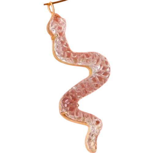 White Crystal Snake – Purity and Transformation in Stone 2025