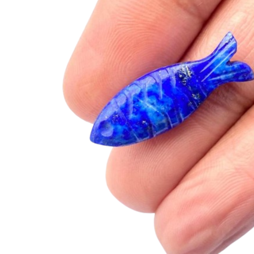 Blue Lepis Fish – The Ocean’s Grace in Stone 2025